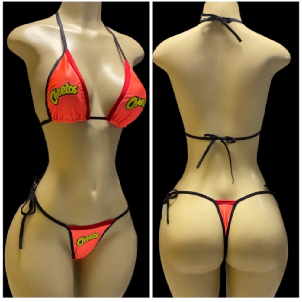 handmade cheetos bikini